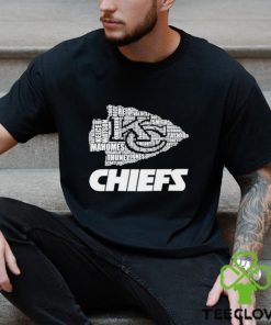 Big logo Kansas City Chiefs names shirt 1 Big logo Kansas City Chiefs names shirt