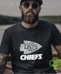 Big logo Kansas City Chiefs names shirt 2 Big logo Kansas City Chiefs names shirt