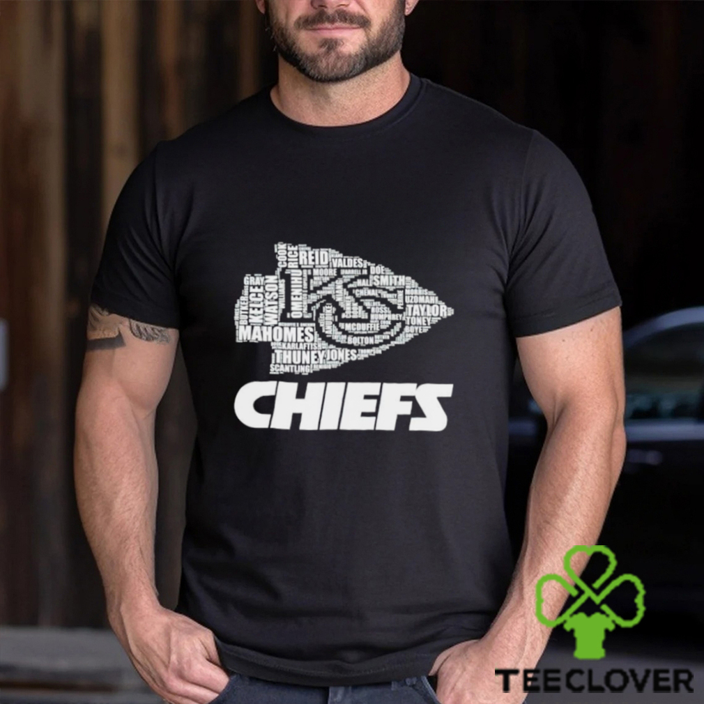 Big logo Kansas City Chiefs names shirt Big logo Kansas City Chiefs names shirt