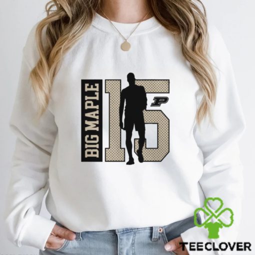 Big maple Zach Edey number 15 Purdue Boilermakers Basketball player shirt