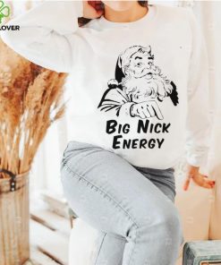 Big nick energy santa naughty adult humor Christmas shirt