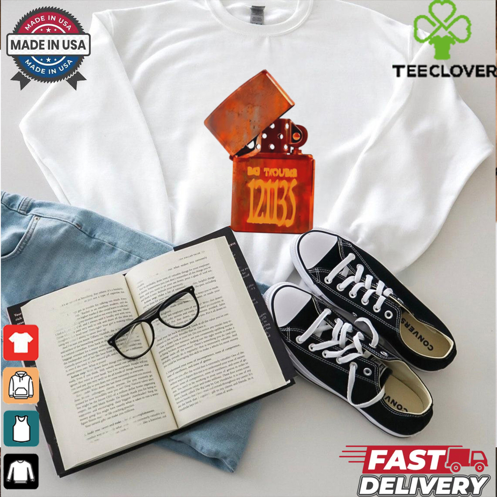 Big trouble zippo retro shirt Big trouble zippo retro shirt