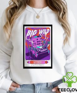 Big wild greek theatre U.C. Berkeley berkeley CA april 14 2023 poster t shirt 2 Big wild greek theatre U.C. Berkeley berkeley CA april 14 2023 poster t shirt