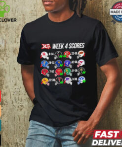 Big12 football week 4 scores shirt