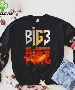 Big3 2023 summer of fire t shirt