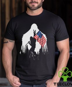 Bigfoot 4th July gift Kids T Shirt