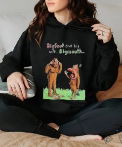 Bigfoot And His Wife Bigmouth T Shirt