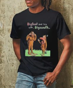 Bigfoot And His Wife Bigmouth T Shirt