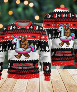 Bigfoot Christmas Sweater, Ugly Sweater Shirt, Bigfoot Christmas Shirt, Christmas Sweater Funny, Monster Shirt, Sasquatch Sweater Men