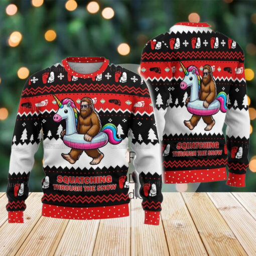 Bigfoot Christmas Sweater, Ugly Sweater Shirt, Bigfoot Christmas Shirt, Christmas Sweater Funny, Monster Shirt, Sasquatch Sweater Men