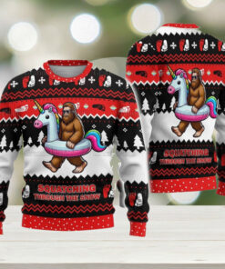 Bigfoot Christmas Sweater, Ugly Sweater Shirt, Bigfoot Christmas Shirt, Christmas Sweater Funny, Monster Shirt, Sasquatch Sweater Men