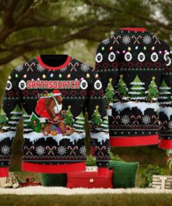 Bigfoot Christmas Ugly Christmas Sweater