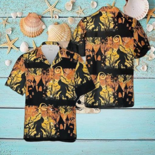Bigfoot Halloween Hawaiian Shirt