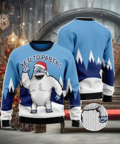 Bigfoot Party Ugly Christmas Sweater AOP All Over Printed Sweater