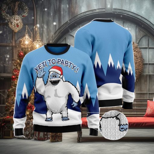 Bigfoot Party Ugly Christmas Sweater AOP All Over Printed Sweater
