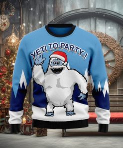 Bigfoot Party Ugly Christmas Sweater Best Gift For Men And Women