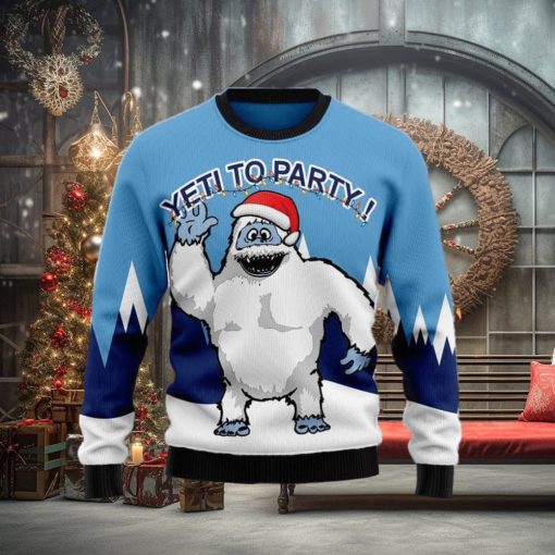 Bigfoot Party Ugly Christmas Sweater Best Gift For Men And Women