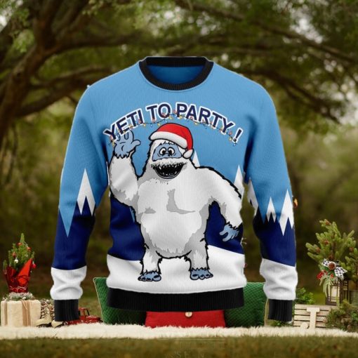 Bigfoot Party Ugly Christmas Sweater Best Gift For Men And Women