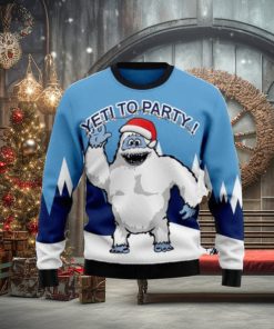 Bigfoot Party Ugly Christmas Sweaters 3D
