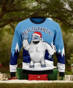 Bigfoot Party Ugly Christmas Sweaters 3D