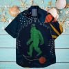 Bigfoot Sasquatc on St. Patrick day Hawaiian Shirt