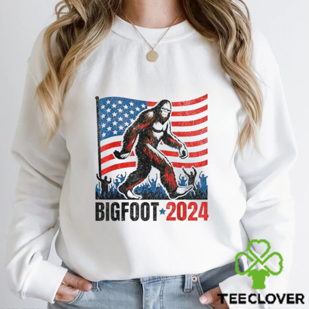 Bigfoot Sasquatch President 2024 Vote Elect Funny Sarcastic T Shirt Bigfoot Sasquatch President 2024 Vote Elect Funny Sarcastic T Shirt