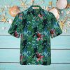 Bigfoot Silhouette Walking Bigfoot Hawaiian Shirt