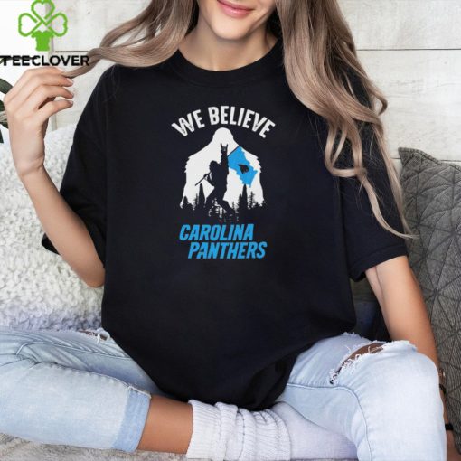 Bigfoot We Believe Carolina Panthers 2024 hoodie, sweater, longsleeve, shirt v-neck, t-shirt