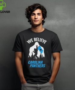 Bigfoot We Believe Carolina Panthers 2024 hoodie, sweater, longsleeve, shirt v-neck, t-shirt