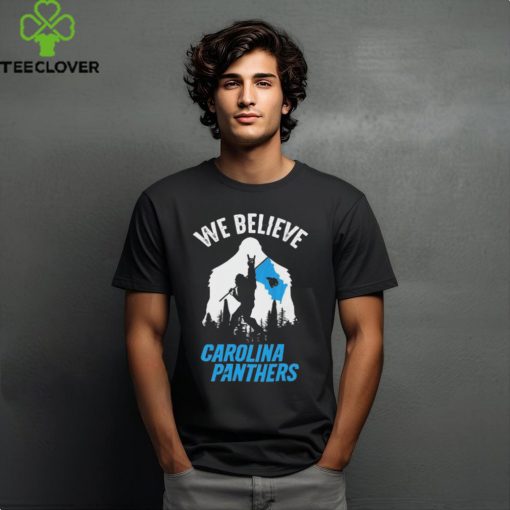 Bigfoot We Believe Carolina Panthers 2024 hoodie, sweater, longsleeve, shirt v-neck, t-shirt