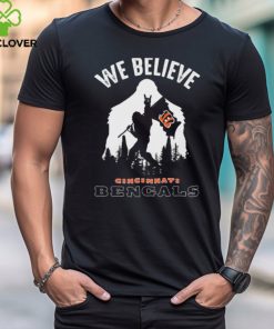 Bigfoot We Believe Cincinnati Bengals 2024 shirt