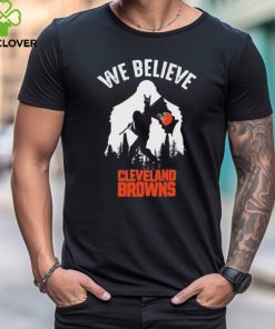 Bigfoot We Believe Cleveland Browns 2024 shirt