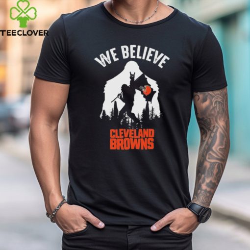 Bigfoot We Believe Cleveland Browns 2024 hoodie, sweater, longsleeve, shirt v-neck, t-shirt