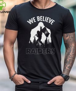 Bigfoot We Believe Las Vegas Raiders 2024 shirt