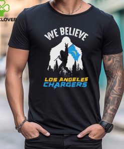 Bigfoot We Believe Los Angeles Chargers 2024 shirt