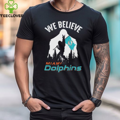 Bigfoot We Believe Miami Dolphins 2024 hoodie, sweater, longsleeve, shirt v-neck, t-shirt