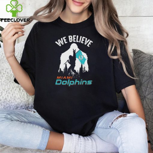 Bigfoot We Believe Miami Dolphins 2024 hoodie, sweater, longsleeve, shirt v-neck, t-shirt