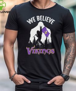 Bigfoot We Believe Minnesota Vikings 2024 shirt