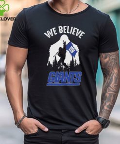 Bigfoot We Believe New York Giants 2024 shirt