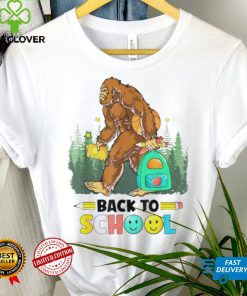 Bigfoot back to school shirt