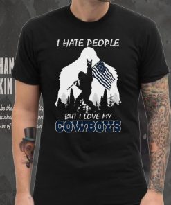 Bigfoot flag I hate people but I love my Dallas Cowboys shirt 4 Bigfoot flag I hate people but I love my Dallas Cowboys shirt