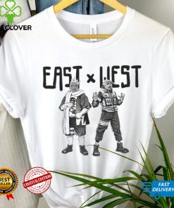 Biggie Tupac Naruto Anime shirt