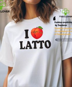 Biglatto I Love Latto Tee shirt