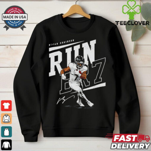 Bijan Robinson Atlanta Falcons Run Br 7 Football Signature shirt