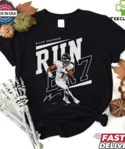 Bijan Robinson Atlanta Falcons Run Br 7 Football Signature shirt
