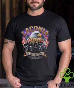 Biker Life Usa Clothing 2023 Laconia Motorcycle Week America Strong Shirt