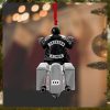 Christmas Ornament I Walked The Walk Bald Eagle Soldier Personalized Acrylic Ornament Gift For Veterans