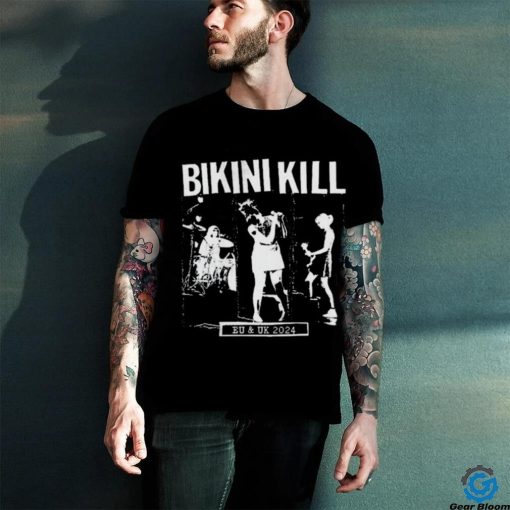 Bikini Kill EU & UK Tour 2024 Event Shirt
