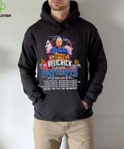 Bill Belichick 23 Seasons Patriots 2000 2023 Thank You For The Memories hoodie, sweater, longsleeve, shirt v-neck, t-shirt