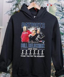 Bill Belichick New England Patriots 2000 2023 Thank You For The Memories Signature Shirt 6 Bill Belichick New England Patriots 2000 2023 Thank You For The Memories Signature Shirt